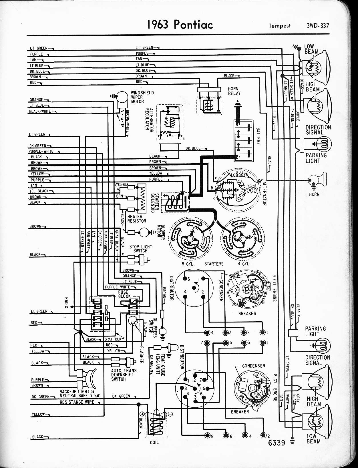 1964 Lemans Fuse Box | Worksheets and Wiring Diagram Database